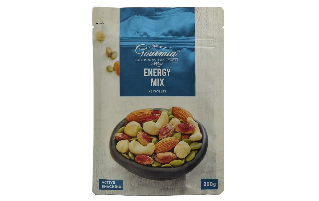 Gourmia Energy Mix, Nuts-Seeds   Pack  200 grams